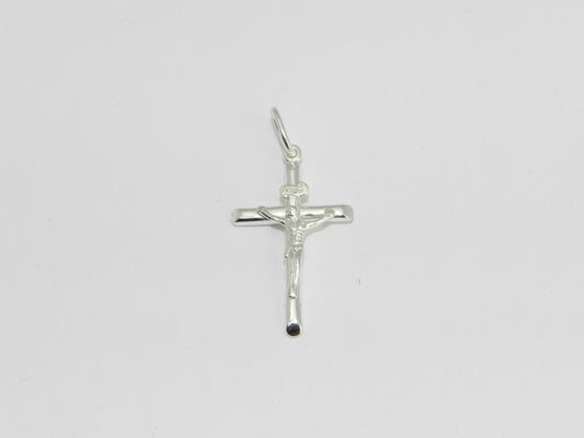 Rousseau 925 Solid Sterling Silver Cross Pendant